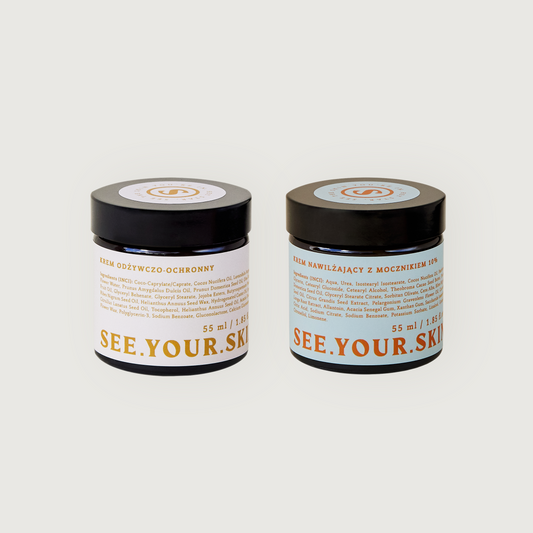 Zestaw nawilżająco - odżywczy do twarzy