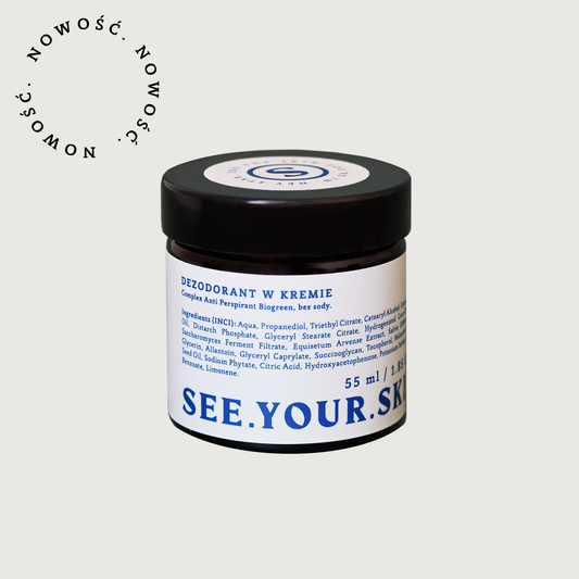 Dezodorant w kremie bez dodatku sody