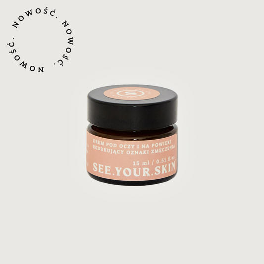 Krem pod oczy i na powieki redukujący oznaki zmęczenia